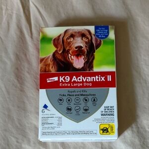 Advantix II Extra Large Dog Flea & Tick Treatment - 6 Pack